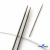 Спицы для вязания металлические d-2.5 мм круговые на тросике 53 см - купить в Ставрополе. Цена: 53.90 руб.
