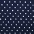 Креп стрейч Амузен, 85 г/м2, 19-3920 (т.синий)/белый крупный горох, шир.150 см - купить в Ставрополе. Цена 220.50 руб.