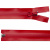 Молния водонепроницаемая PVC Т-7, 60 см, разъемная, цвет (820) красный - купить в Ставрополе. Цена: 49.39 руб.