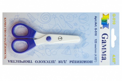 Ножницы G-510 детские 123 мм - купить в Ставрополе. Цена: 137.45 руб.