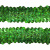 Тесьма с пайетками D4, шир. 30 мм/уп. 25+/-1 м, цвет зелёный - купить в Ставрополе. Цена: 1 087.39 руб.