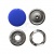 Кнопка рубашечная (закрытая) 9,5мм - эмаль, цв.168 - голубой - купить в Ставрополе. Цена: 4.77 руб.