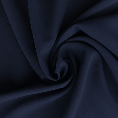 Костюмная ткань "Элис", 220 гр/м2, шир.150 см, цвет т.синий - купить в Ставрополе. Цена 308 руб.