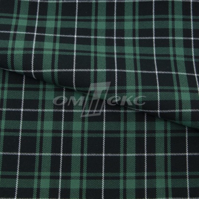 Ткань костюмная Клетка 25577, т.зеленый/зеленый./ч/бел, 230 г/м2, шир.150 см - купить в Ставрополе. Цена 545.24 руб.