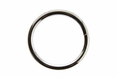 Кольцо металлическое d-3 х 32 мм, цв.-никель - купить в Ставрополе. Цена: 3.92 руб.