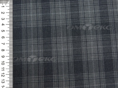 Ткань костюмная клетка 25235 2003, 185 гр/м2, шир.150см, цвет серый/сер - купить в Ставрополе. Цена 