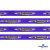 Тесьма отделочная (киперная) 10 мм, 100% хлопок,"THE SKATEBOARD CULIURE"(45 м) цв.121-32 -фиолет - купить в Ставрополе. Цена: 850.62 руб.