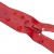 Молния водонепроницаемая PVC Т-7, 90 см, разъемная, цвет (820) красный - купить в Ставрополе. Цена: 61.18 руб.