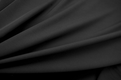 Костюмная ткань с вискозой "Флоренция", 195 гр/м2, шир.150см, цвет чёрный - купить в Ставрополе. Цена 507.37 руб.
