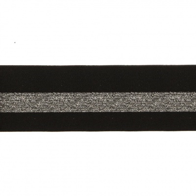 #2/6-Лента эластичная вязаная с рисунком шир.52 мм (45,7+/-0,5 м/бобина) - купить в Ставрополе. Цена: 69.33 руб.