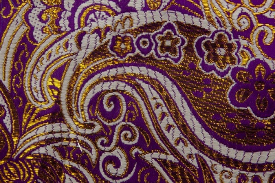 Ткань костюмная жаккард №9, 140 гр/м2, шир.150см, цвет фиолет - купить в Ставрополе. Цена 387.20 руб.