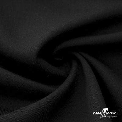 Ткань костюмная "Эльза" 80% P, 16% R, 4% S, 160 г/м2, шир.150 см, цв-черный #1 - купить в Ставрополе. Цена 332.71 руб.