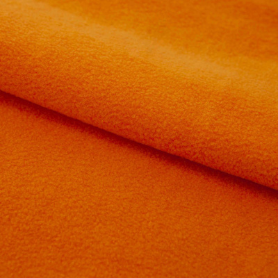 Флис DTY 16-1358, 250 г/м2, шир. 150 см, цвет оранжевый - купить в Ставрополе. Цена 640.46 руб.