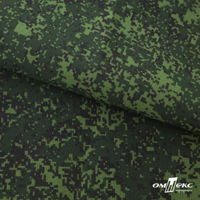 Униформ Рип Стоп 80/20 полиэфир/хлопок, 205 г/м2,  принтованный темно-зеленый, ВО, шир. 150 см - купить в Ставрополе. Цена 191.15 руб.
