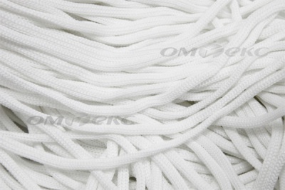 Шнур Т-02 (4с2) мелкое плетение 4мм 100 м белый - купить в Ставрополе. Цена: 2.50 руб.