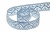 Тесьма кружевная 0621-1346А, шир. 13 мм/уп. 20+/-1 м, цвет 132-голубой - купить в Ставрополе. Цена: 569.26 руб.