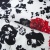 Плательная ткань "Фламенко" 22.1, 80 гр/м2, шир.150 см, принт растительный - купить в Ставрополе. Цена 239.03 руб.