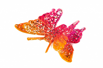 Бабочка декоративная пластиковая #10 - купить в Ставрополе. Цена: 7.09 руб.