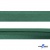 Косая бейка атласная "Омтекс" 15 мм х 132 м, цв. 056 темный зеленый - купить в Ставрополе. Цена: 225.81 руб.