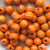 0309-Бусины деревянные "ОмТекс", 16 мм, упак.50+/-3шт, цв.003-оранжевый - купить в Ставрополе. Цена: 62.22 руб.