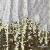 Трикотажное полотно, Сетка с пайетками, шир.130 см, #315, цв.-белый/золото - купить в Ставрополе. Цена 693.39 руб.