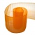 Лента капроновая "Гофре", шир. 110 мм/уп. 50 м, цвет оранжевый - купить в Ставрополе. Цена: 26.93 руб.