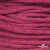 Шнур плетеный d-6 мм, 70% хлопок 30% полиэстер, уп.90+/-1 м, цв.1068-фуксия - купить в Ставрополе. Цена: 588 руб.
