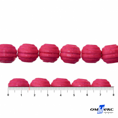 0309-Бусины деревянные "ОмТекс", 16 мм, упак.50+/-3шт, цв.023-розовый - купить в Ставрополе. Цена: 62.22 руб.