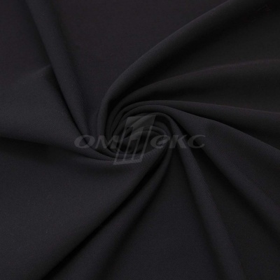 Ткань костюмная "Меган", 78%P 18%R 4%S, 205 г/м2 ш.150 см, цв-черный (Black) - купить в Ставрополе. Цена 392.32 руб.