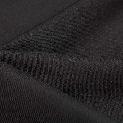 Ткань костюмная 21010 2044, 225 гр/м2, шир.150см, цвет черный - купить в Ставрополе. Цена 390.73 руб.