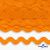 Тесьма вьюнчик 0381-0080, 8 мм/упак.33+/-1м, цвет 9511-оранжевый - купить в Ставрополе. Цена: 107.26 руб.