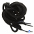 Шнурки #106-09, круглые 130 см, цв.чёрный - купить в Ставрополе. Цена: 21.92 руб.