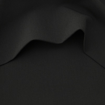 Костюмная ткань с вискозой "Меган", 210 гр/м2, шир.150см, цвет чёрный - купить в Ставрополе. Цена 382.42 руб.