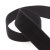 Лента бархатная нейлон, шир.25 мм, (упак. 45,7м), цв.03-черный - купить в Ставрополе. Цена: 800.84 руб.