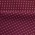 Креп стрейч Амузен, 85 г/м2, 19-2024 (темный рубин)/белый мелкий горох, шир.150 см - купить в Ставрополе. Цена 220.50 руб.