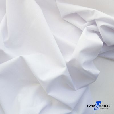 Ткань сорочечная Илер 100%полиэстр, 120 г/м2 ш.150 см, цв.белый - купить в Ставрополе. Цена 290.24 руб.