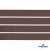 Репсовая лента 005, шир. 6 мм/уп. 50+/-1 м, цвет коричневый - купить в Ставрополе. Цена: 88.45 руб.