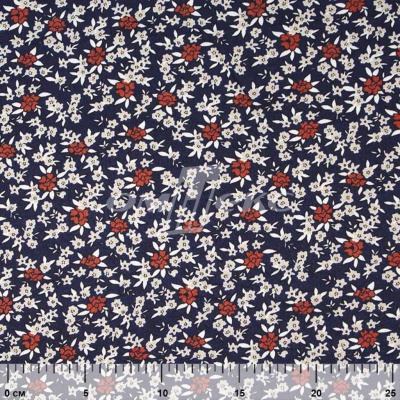 Плательная ткань "Фламенко" 7.2, 80 гр/м2, шир.150 см, принт растительный - купить в Ставрополе. Цена 239.03 руб.