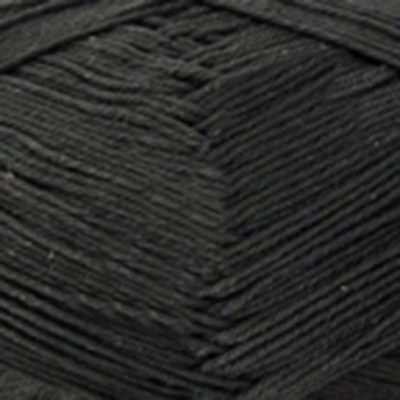 Пряжа "Бонди", 100% имп.мерсеризованный хлопок, 100гр, 270м, цв.003-черный - купить в Ставрополе. Цена: 140.88 руб.