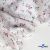 Ткань Муслин принт, 100% хлопок, 125 гр/м2, шир. 140 см, #2308 цв. 6 белый с цветком - купить в Ставрополе. Цена 413.11 руб.