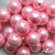 0404-00108-Бусины пластиковые под жемчуг "ОмТекс", 16 мм, (уп.50гр=24+/-1шт) цв.101-св.розовый - купить в Ставрополе. Цена: 44.18 руб.