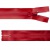 Молния водонепроницаемая PVC Т-7, 20 см, неразъемная, цвет (820)-красный - купить в Ставрополе. Цена: 21.56 руб.