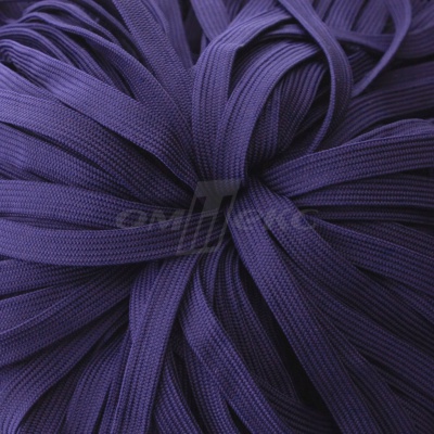 Шнур 15мм плоский (100+/-1м) №10 фиолетовый - купить в Ставрополе. Цена: 10.21 руб.