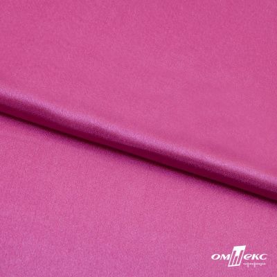 Поли креп-сатин 17-2627, 125 (+/-5) гр/м2, шир.150см, цвет розовый - купить в Ставрополе. Цена 157.15 руб.
