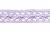 Тесьма кружевная 0621-1855, шир. 18 мм/уп. 20+/-1 м, цвет 107-фиолет - купить в Ставрополе. Цена: 466.97 руб.