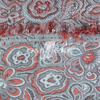 Ткань костюмная жаккард, 135 гр/м2, шир.150см, цвет красный№12 - купить в Ставрополе. Цена 441.92 руб.