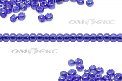Бисер (TL) 11/0 ( упак.100 гр) цв.108 - синий - купить в Ставрополе. Цена: 44.80 руб.