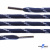 Шнурки #107-19, круглые 130 см, двухцветные цв.тём.синий/белый - купить в Ставрополе. Цена: 22.14 руб.