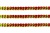 Пайетки "ОмТекс" на нитях, CREAM, 6 мм С / упак.73+/-1м, цв. 96 - красный - купить в Ставрополе. Цена: 484.77 руб.