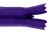 Молния потайная Т3 866, 20 см, капрон, цвет фиолетовый - купить в Ставрополе. Цена: 5.27 руб.